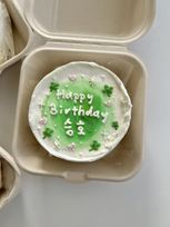 パステルキラキラクローバーケーキ+｡:.ﾟஐ⋆*♡