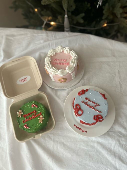 -୨୧-Let's Enjoy Christmas party cake-୨୧-クリチ×ココアビスケットの甘さ控えめのクリスマスケーキ 2