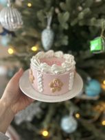 -୨୧-Lovely Jinjerman Cake-୨୧-クリチ×ココアビスケットの甘さ控えめのクリスマスケーキ