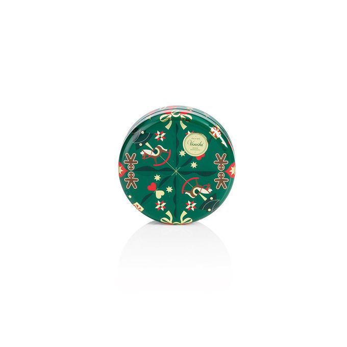 ラウンド缶 クリスマス アリス ブロー 3