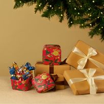 プレゼント缶 クリスマス アリス ブロー