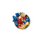 ラウンド缶 クリスマス アリス ブロー 4