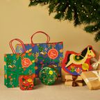 ラウンド缶 クリスマス アリス ブロー 5