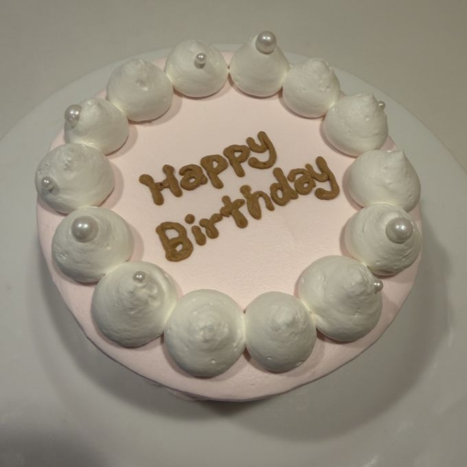 【色変更可能！】パステルメッセージケーキ 1