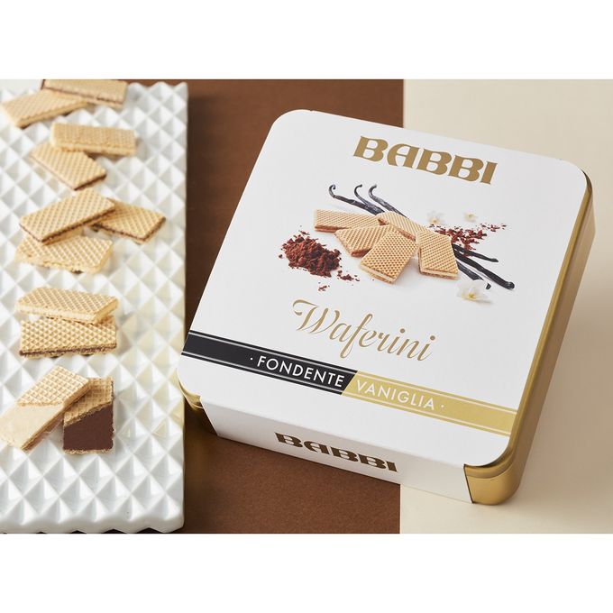 ワッフェリーニ   190g/チョコレート&バニラ 4