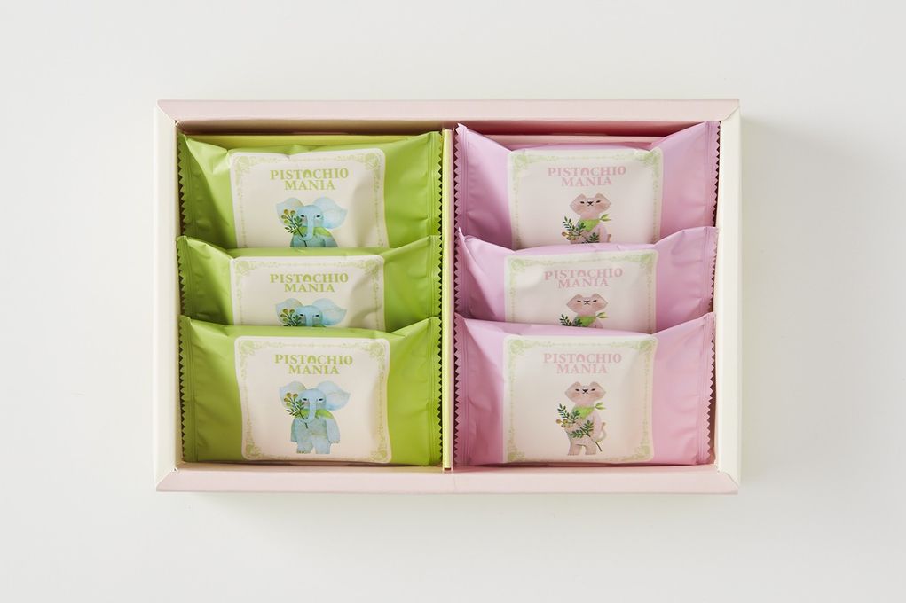 ウィークエンドピスタチオアソート (オリジナル＆あまおう苺) ６個入り 5