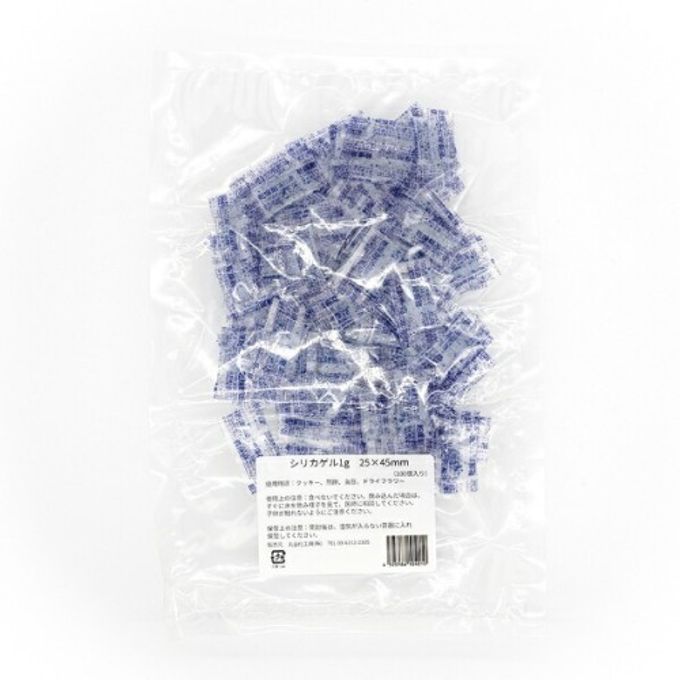 シリカゲル 1g 乾燥剤 1000枚入 YBB001-1000 1