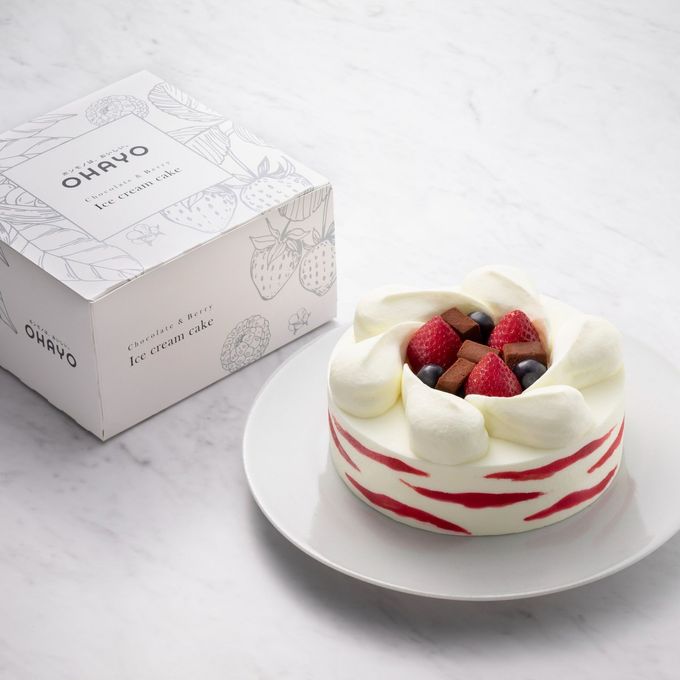 生チョコ＆ベリーのアイスクリームケーキ 5号 15cm 父の日2026 7