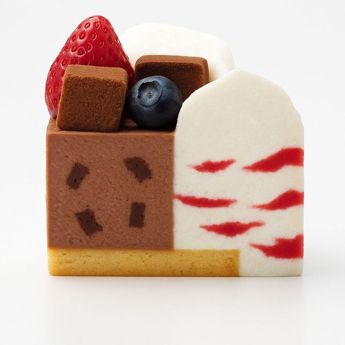 生チョコ＆ベリーのアイスクリームケーキ 5号 15cm 父の日2026 3