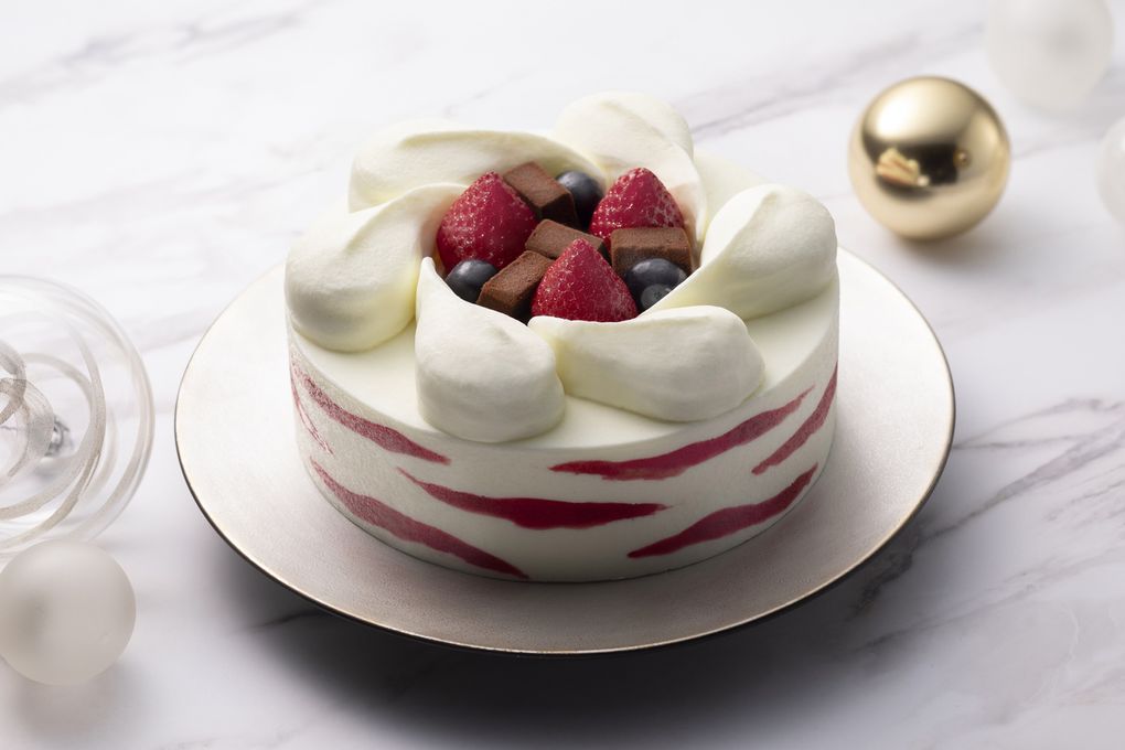 生チョコ＆ベリーのアイスクリームケーキ 1