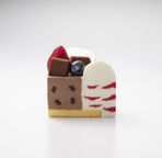 生チョコ＆ベリーのアイスクリームケーキ 3