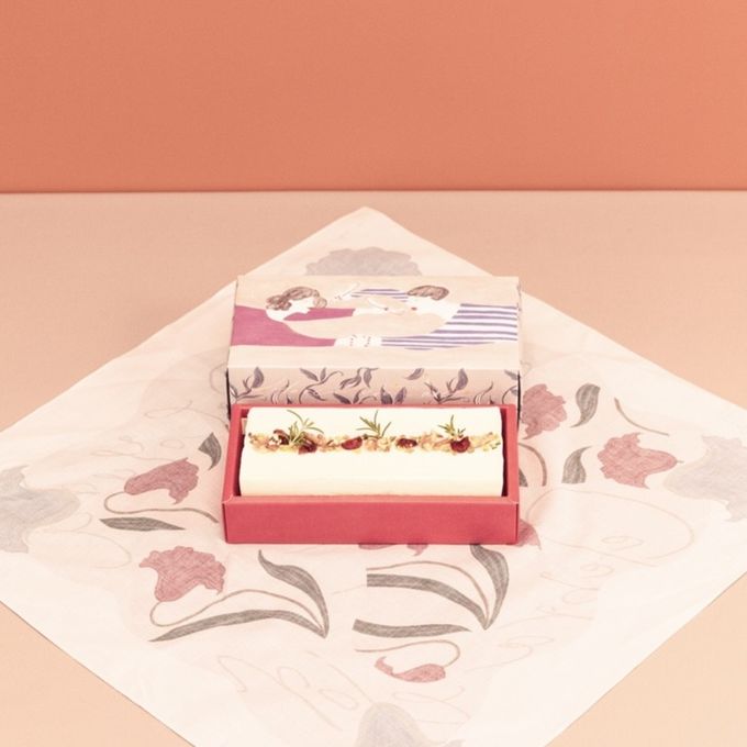 可愛らしい化粧箱は贈り物にもおすすめ。 6