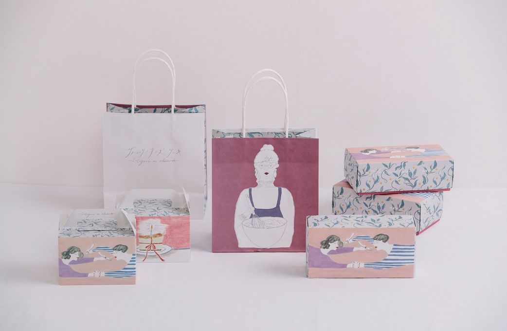 専用ショッパー1枚付き。 4