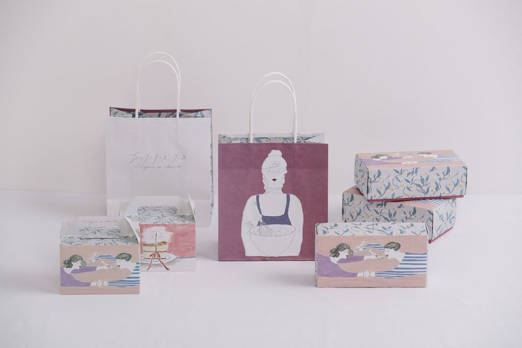 贈り物にもぴったりな箱でお包みいたします♡ショッパー付き 3