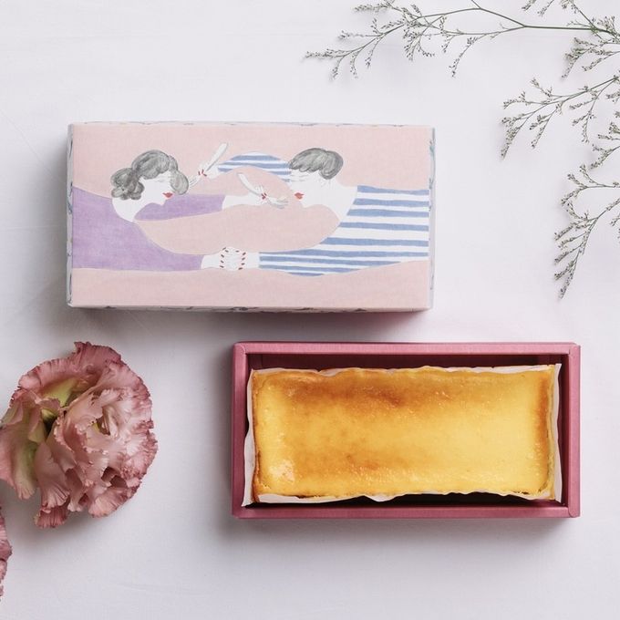 こだわりのチーズケーキを特別なパッケージでお届け。 1