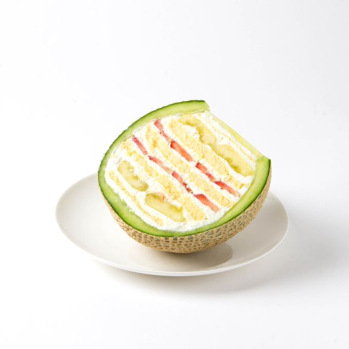 まるごとメロンケーキ ハーフ 1