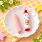 【乳不使用】どうぶつクレヨン風チョコ（いちご味） 5本入り｜遊べる・美味しい！見た目もかわいいクレヨン型スイーツ 5