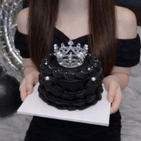 【選べる9色】ティアラケーキ｜推しカラー対応｜生誕祭・本人不在の誕生日会