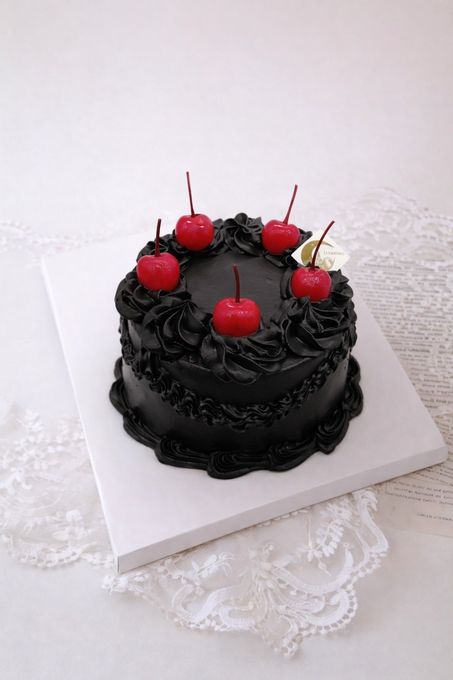 【選べる9色】チェリーデコレーションケーキ｜誕生日・記念日・推し活対応｜写真映え◎ 1