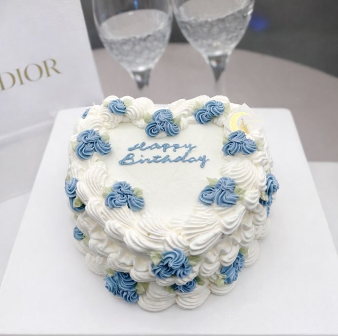 【選べる9色】花絞りバースデーケーキ｜誕生日・記念日・推し活対応｜写真映え確定 3