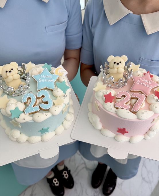 【選べる9色】ルナベアケーキ｜誕生日・子供・生誕祭・推し活対応｜数字変更OK 1