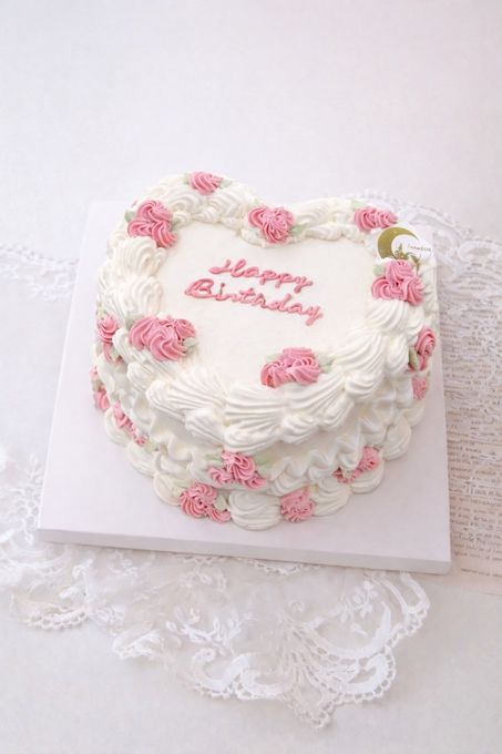 【選べる9色】花絞りバースデーケーキ｜誕生日・記念日・推し活対応｜写真映え確定 1