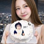 エモい幼少期プリントケーキ｜推し活・本人不在の誕生日会・周年対応 2