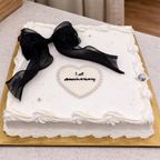 【大型】ピュアリボンケーキ｜記念日・誕生日・結婚祝い・法人イベント 2