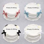 シンプルセンイルケーキ｜誕生日・記念日・推し活対応｜写真映え◎ 2