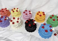 【選べる9色】チェリーデコレーションケーキ｜誕生日・記念日・推し活対応｜写真映え◎ 1