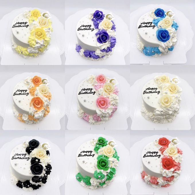 【選べる9色】当店人気No.1☆彡ルナムーンケーキ｜推しカラー対応｜生誕祭・本人不在の誕生日会 3