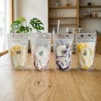 大島テラス960 ふるごろシェーク 4種セット（いちご・ブルーベリー・マンゴー・白桃）｜果肉ゴロゴロ 濃厚ミルクシェーク 冷凍スイーツ 6