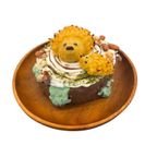 ホールケーキ 4号 ハリネズミのスイートポテト 白熊が琥珀糖で泳ぐ かわいい プレゼント 冷凍 1