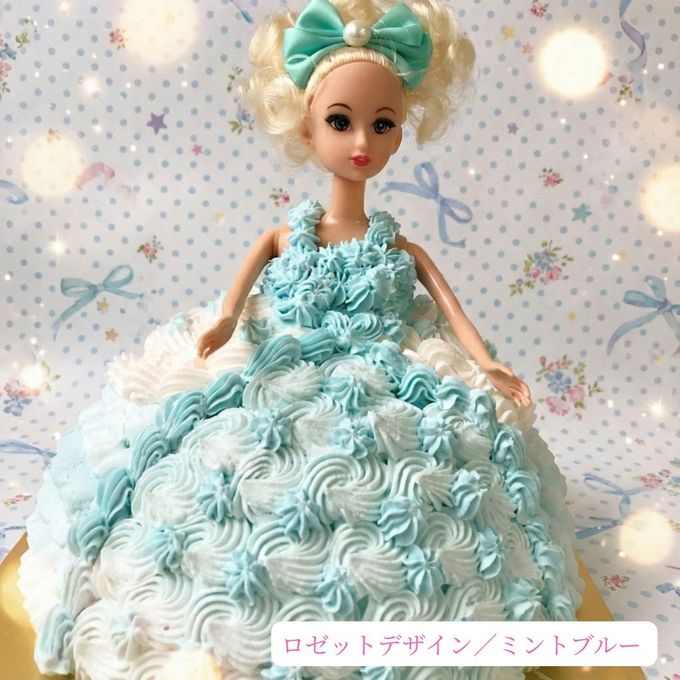 ロゼットデザイン／ミントブルー 5