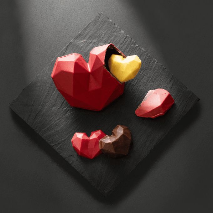 チョコスカルプチャー ジュエル ハート バレンタイン2026 ホワイトデー2026 1