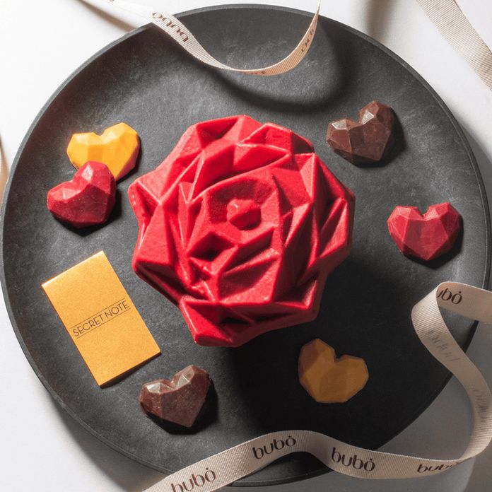 チョコスカルプチャー ジュエル ローズ グランデ