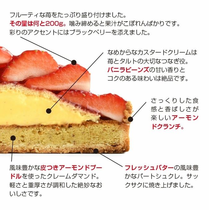山盛りいちごタルト4 4