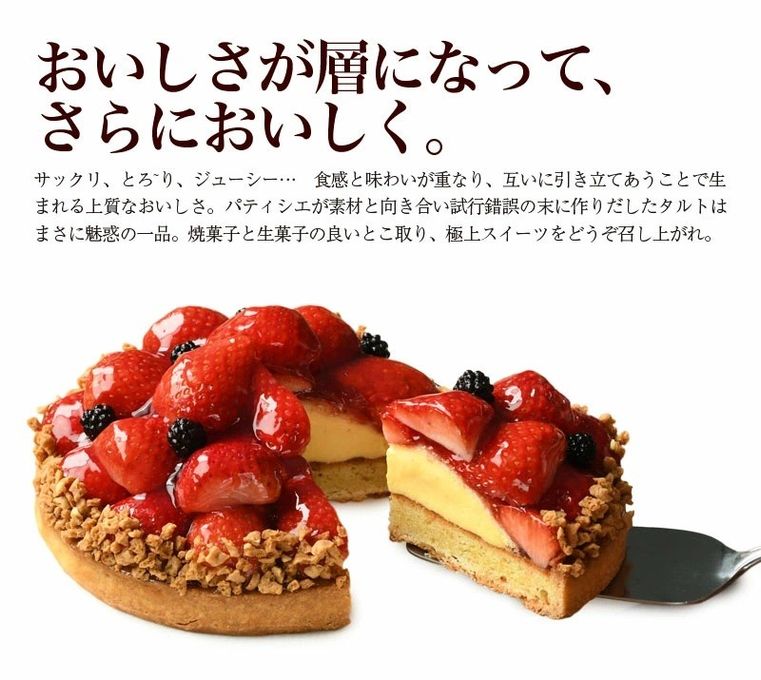 山盛りいちごタルト3 3
