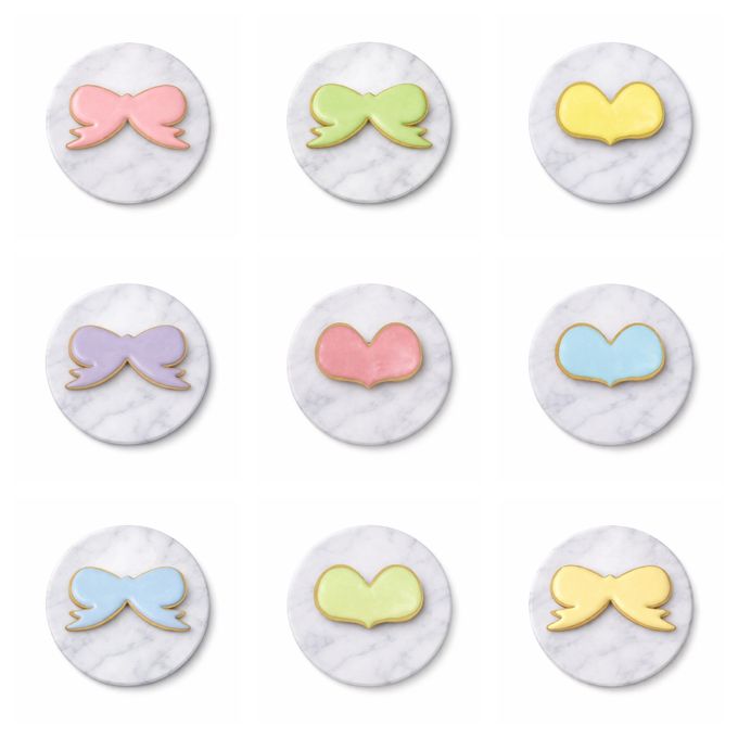 【5色カラバリ】リボンモチーフのパステルドリップケーキ 3