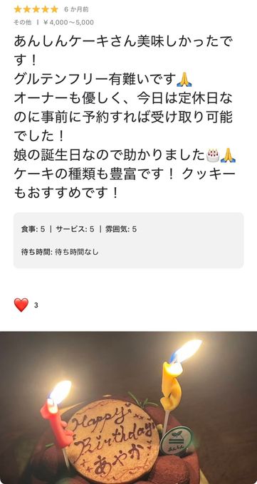 【元アレルギーのシェフが作ります】乳卵小麦不使用チョコレートケーキ4号（12cm） 5