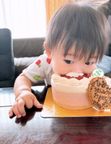 【スマッシュケーキ】１才誕生日に│アレルギー対応ケーキ/いちごみるくケーキ(４号)乳卵小麦不使用 2