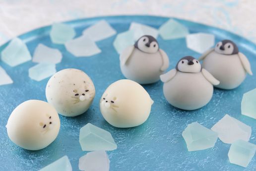 癒しの練り切り『南極和菓子』 6個入