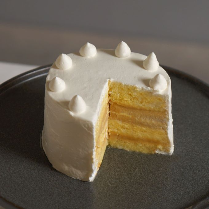 ファーストバースデーケーキ 単品 ホワイト 3号 9cm ◎ 4