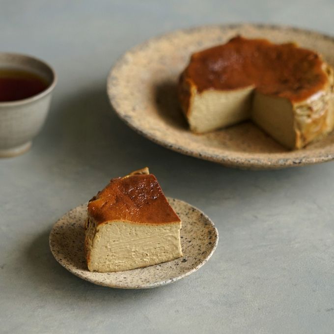 バスクチーズケーキ ほうじ茶 ◎ 4号 12cm / 誕生日 バースデー お祝い 記念日 お中元 3