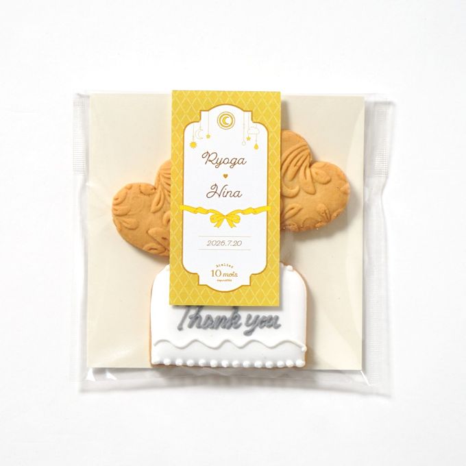ウエディング プティクッキー（30個からご注文可能）/ 結婚式 お誕生日会 プチギフト 10