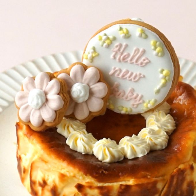 バスクチーズケーキ メッセージアイシングクッキーセット チョコラズベリー◎ / 誕生日 記念日 父の日2026 6