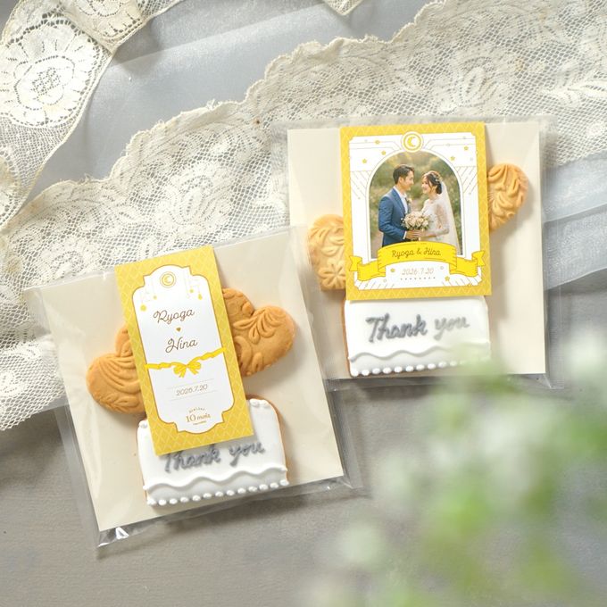 ウエディング プティクッキー（30個からご注文可能）/ 結婚式 お誕生日会 プチギフト 2