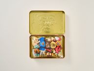 カファレル 200周年 オレンジスクエア缶 2