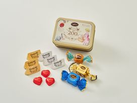 カファレル 200周年 イエロースクエア缶