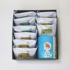 抹茶ミルクの素とふぃなんしぇの詰合せギフト中身 1